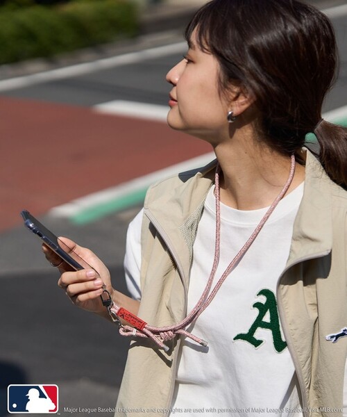 Topologie(トポロジー)の「Topologie/トポロジー 6mm ROPE STRAP(ストラップ単体)(スマホグッズ・レディース・ブラック/ネイビー/ナチュラル/その他9/ブルーグリーン/パープル/ターコイズブルー/グレー/ピンク/オレンジ/サックスブルー/オフホワイト/その他16/ライトピンク/ピンク系その他/オリーブ/ラベンダー/レモンイエロー・ONE SIZE)」の13枚目の写真