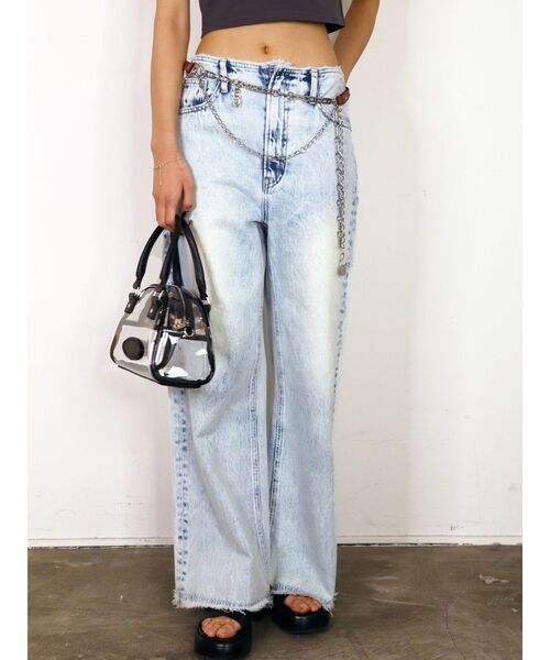 EMODA（エモダ）の「チェーンロゴベルト（ベルト・レディース・ブラック/ブラウン・FREE）」の10枚目の写真