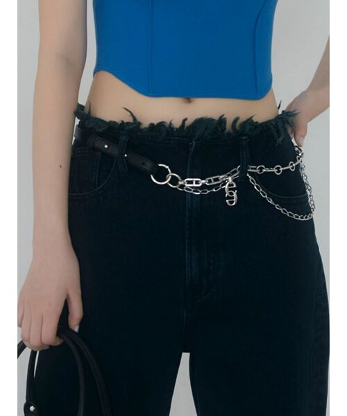 EMODA（エモダ）の「チェーンロゴベルト（ベルト・レディース・ブラック/ブラウン・FREE）」の11枚目の写真