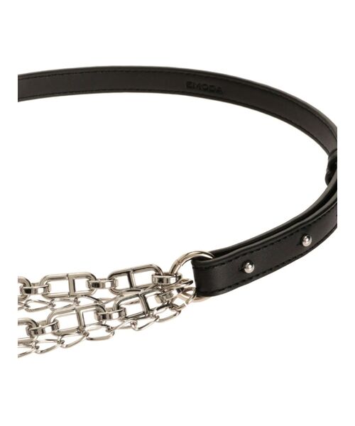 EMODA（エモダ）の「チェーンロゴベルト（ベルト・レディース・ブラック/ブラウン・FREE）」の13枚目の写真