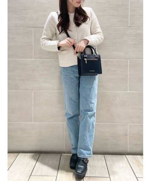 SAMANTHAVEGA*スクエアシンプルミニショルダーバッグ スクエアシンプルミニショルダーバッグ（ショルダーバッグ