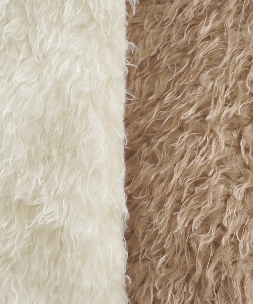 flower（フラワー）の「フェミニンシャギーベスト（ベスト・レディース・ホワイト/ベージュ・FREE）」の15枚目の写真