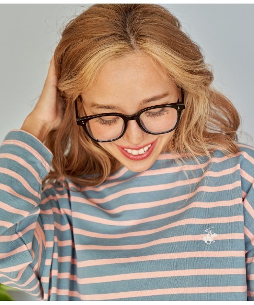 anap mimpi(アナップミンピ)の「クリアダテメガネ(メガネ・レディース・ブラウン/ブラック/クリア・FREE)」の15枚目の写真