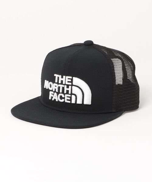 THE NORTH FACE（ザノースフェイス）の「ザ ノース フェイス THE NORTH FACE Kids Trucker Mesh Cap_キッズ トラッカーメッシュキャップ（キャップ・キッズ・ブラック/チャコールグレー/ダークブルー・J/L/J/M）」の2枚目の写真