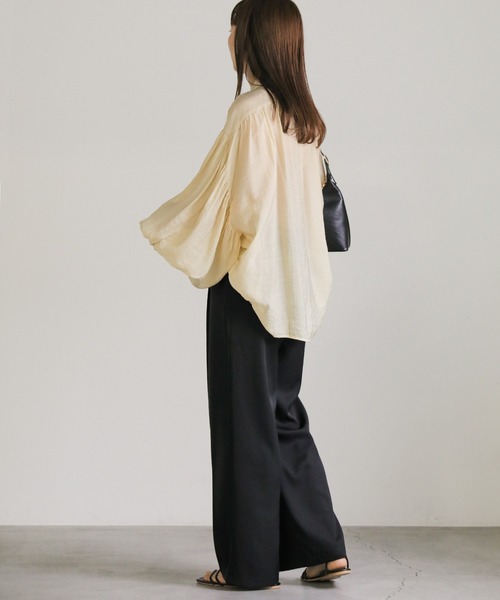 select MOCA（セレクトモカ）の「リラックスイージーパンツ（その他パンツ・レディース・スミクロ/スモークピンク/アイボリー/グレイッシュブルー・FREE）」の21枚目の写真