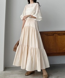 Louere | ワッシャーティアードスカート(スカート)