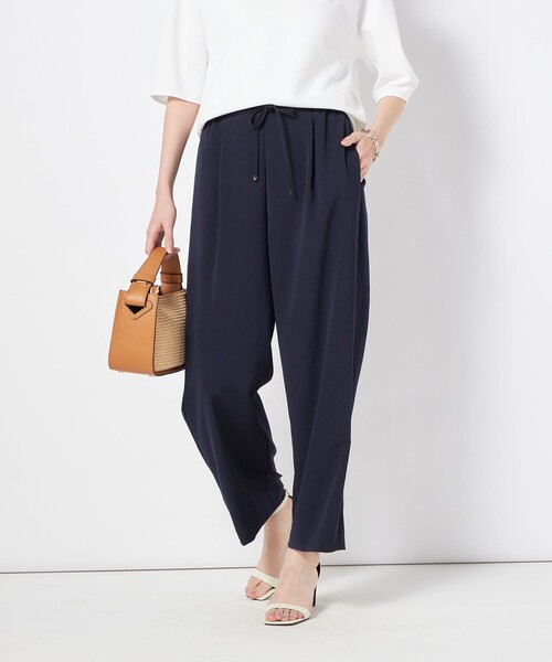 NOLLEY’S（ノーリーズ）の「ソリビアワイドパンツ（その他パンツ・レディース・カーキ/ブラック/ネイビー/ホワイト・36/34/38）」の11枚目の写真