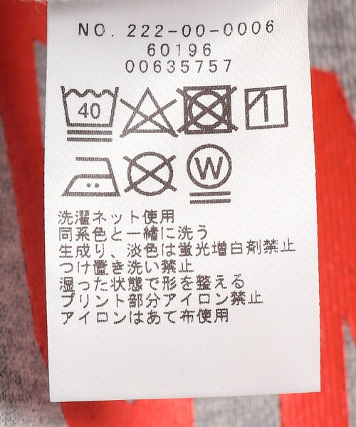 SHIPS Colors(シップス カラーズ)の「SHIPS Colors:〈洗濯機可能〉裏毛 ロゴスウエット(スウェット・レディース・ネイビー/オフホワイト/グレー・ONE SIZE)」の9枚目の写真