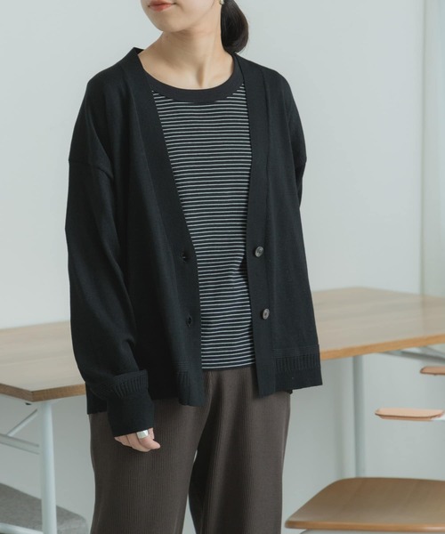 FORK&SPOON（フォークアンドスプーン）の「FORK&SPOON　丸胴タンクトップ（タンクトップ・レディース・ブラック/ホワイト/ホワイト系その他・1）」の8枚目の写真