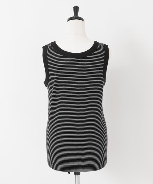FORK&SPOON（フォークアンドスプーン）の「FORK&SPOON　丸胴タンクトップ（タンクトップ・レディース・ブラック/ホワイト/ホワイト系その他・1）」の15枚目の写真