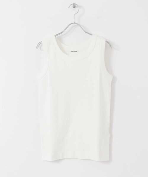 FORK&SPOON（フォークアンドスプーン）の「FORK&SPOON　丸胴タンクトップ（タンクトップ・レディース・ブラック/ホワイト/ホワイト系その他・1）」の16枚目の写真