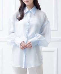 clear | 長袖シアーシャツ ≪2023SS新作≫(シャツ/ブラウス)