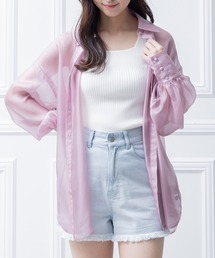 clear | 長袖シアーシャツ ≪2023SS新作≫(シャツ/ブラウス)