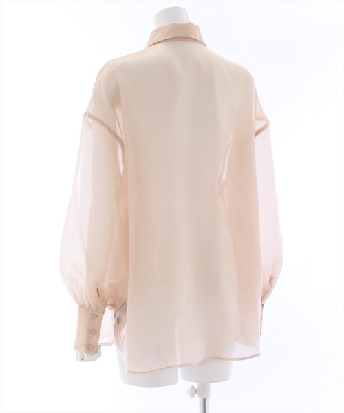 clear（クリア）の「長袖シアーシャツ （シャツ/ブラウス）」 - WEAR
