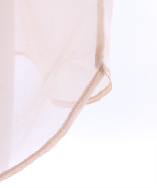 clear（クリア）の「長袖シアーシャツ （シャツ/ブラウス・レディース・ベージュ/ピンク/サックスブルー・F）」の10枚目の写真