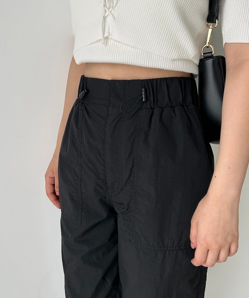 one after another NICE CLAUP(ワンアフターアナザーナイスクラップ)の「裾絞りカーゴパンツ(カーゴパンツ・レディース・ブラック/ピンク/オフホワイト・FREE)」の16枚目の写真