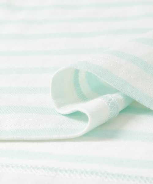 URBAN RESEARCH（アーバンリサーチ）の「コットンボーダーカットソー（Tシャツ/カットソー・レディース・ブラック/グリーン系その他/ベージュ・FREE）」の11枚目の写真