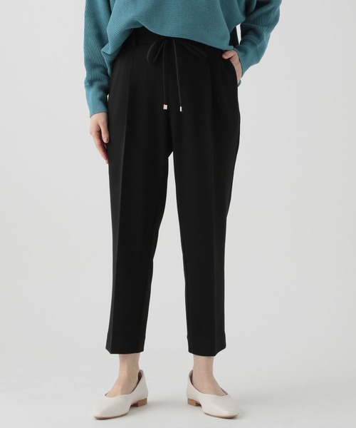 Elura(エルーラ)の「【小柄サイズ Elkotona】コトナサマ見えテーパードパンツ/163321(その他パンツ・レディース・ブラック/ブラウン系その他/オフホワイト/オレンジ/ピンク/ライトイエロー/グリーン/ブラウン系その他4/グリーン系その他4/ピンク系その他7/グレイッシュベージュ/ネイビー/グリーン系その他2・SMALL/MEDIUM)」の9枚目の写真