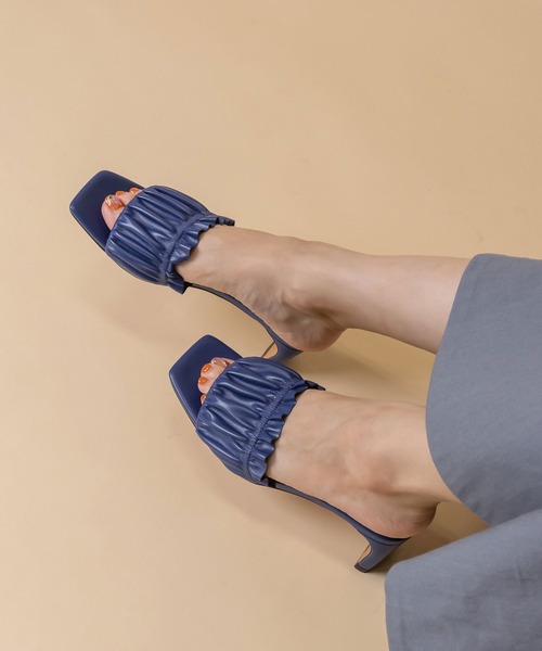 RANDA（ランダ）の「20 colors sandals（サンダル・レディース・クリーム/グレー/ターコイズブルー/ブルー/ライトピンク/ブラック/コーラルピンク/ライム/グリーン/ホワイト/ダークブラウン/ブラウン/レッド/ピンク/ミント/ベージュ/パープル/ネイビー/イエロー/オレンジ・S/M/L/LL）」の11枚目の写真