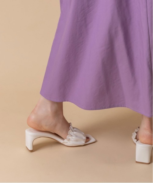 RANDA（ランダ）の「20 colors sandals（サンダル・レディース・クリーム/グレー/ターコイズブルー/ブルー/ライトピンク/ブラック/コーラルピンク/ライム/グリーン/ホワイト/ダークブラウン/ブラウン/レッド/ピンク/ミント/ベージュ/パープル/ネイビー/イエロー/オレンジ・S/M/L/LL）」の21枚目の写真