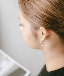 Ops.（オプス）の「イヤーカフ ゴールド シルバー925 金属アレルギー対応 ノンホールピアス【PALUNI パルニ】（イヤーカフ）」