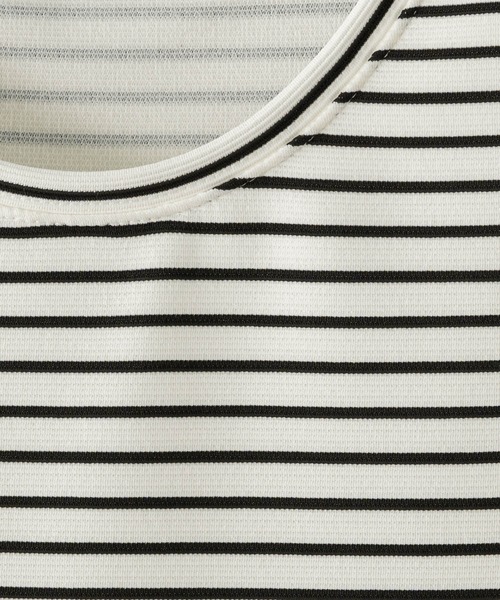 DOOPZ（ドープス）の「Ripple oversized tanktop-リップルオーバーサイズタンクトップ（タンクトップ・メンズ・ベージュ/ホワイト/ホワイト×ブラック/ブラック・SMALL/MEDIUM/LARGE）」の7枚目の写真