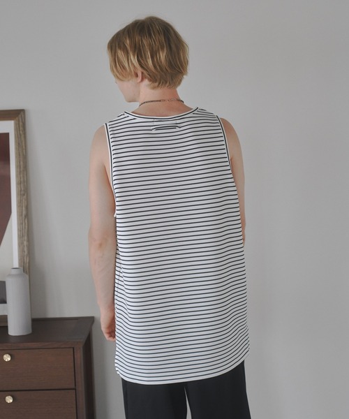 セール】Ripple oversized tanktop-リップルオーバーサイズ