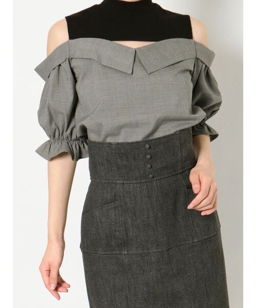 EATME（イートミー）の「カットアウトドッキングTOP（シャツ/ブラウス・レディース・オフホワイト/その他1・FREE）」の11枚目の写真