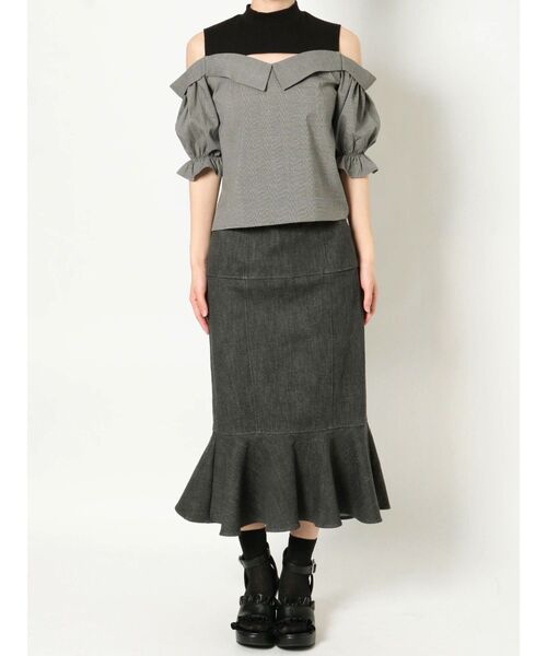 EATME（イートミー）の「カットアウトドッキングTOP（シャツ/ブラウス・レディース・オフホワイト/その他1・FREE）」の18枚目の写真