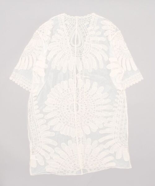 チャイハネ（チャイハネ）の「【チャイハネ】プラチナムカーディガン（カーディガン/ボレロ・レディース・ナチュラル/ブラック/ホワイト・FREE）」の15枚目の写真