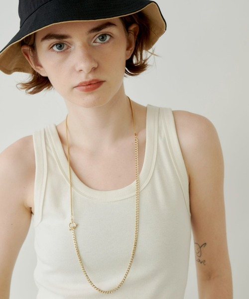 Unitage(ユニテージ)の「2wayチェーンネックレス(ネックレス・レディース・ゴールド/シルバー・FREE)」の9枚目の写真