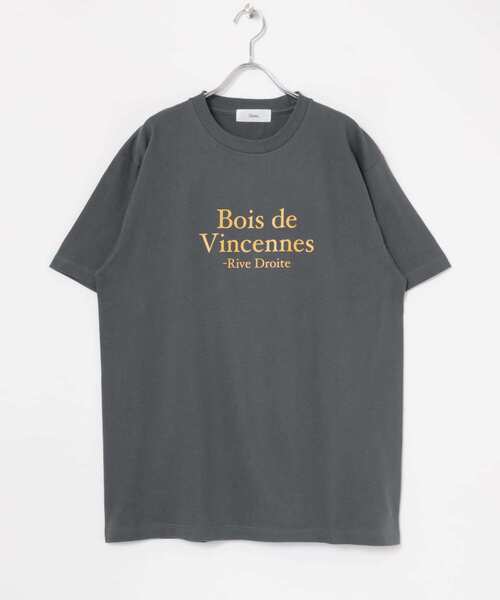 URBAN RESEARCH（アーバンリサーチ）の「Leonie　Bois de Vincennes（Tシャツ/カットソー・メンズ・チャコールグレー/ホワイト/インディゴブルー・MEDIUM/LARGE）」の3枚目の写真