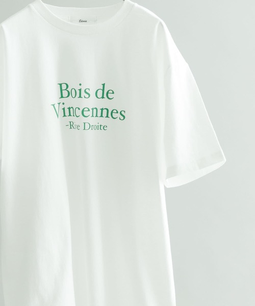 URBAN RESEARCH（アーバンリサーチ）の「Leonie　Bois de Vincennes（Tシャツ/カットソー・メンズ・チャコールグレー/ホワイト/インディゴブルー・MEDIUM/LARGE）」の11枚目の写真