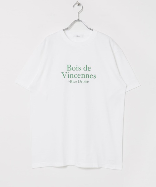 URBAN RESEARCH（アーバンリサーチ）の「Leonie　Bois de Vincennes（Tシャツ/カットソー・メンズ・チャコールグレー/ホワイト/インディゴブルー・MEDIUM/LARGE）」の9枚目の写真