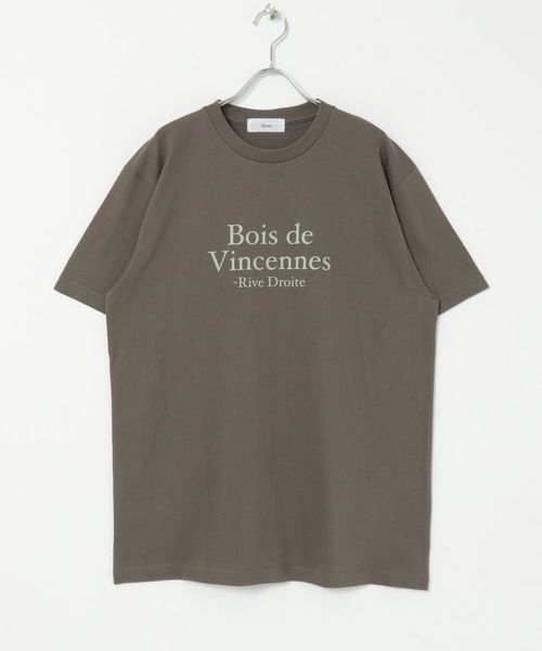 URBAN RESEARCH（アーバンリサーチ）の「Leonie　Bois de Vincennes（Tシャツ/カットソー・メンズ・チャコールグレー/ホワイト/インディゴブルー・MEDIUM/LARGE）」の5枚目の写真