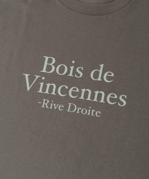 URBAN RESEARCH（アーバンリサーチ）の「Leonie　Bois de Vincennes（Tシャツ/カットソー・メンズ・チャコールグレー/ホワイト/インディゴブルー・MEDIUM/LARGE）」の10枚目の写真