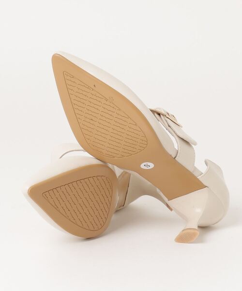 LibertyDoll（リバティードール）の「ポインテッドトゥセパレートバックルパンプス（パンプス・レディース・アイボリー/ブラック系その他/ブラック/ベージュ/シルバー/ブラック系1/シルバー系1/ゴールド系1・LL/M/L/S/SS/3L）」の10枚目の写真