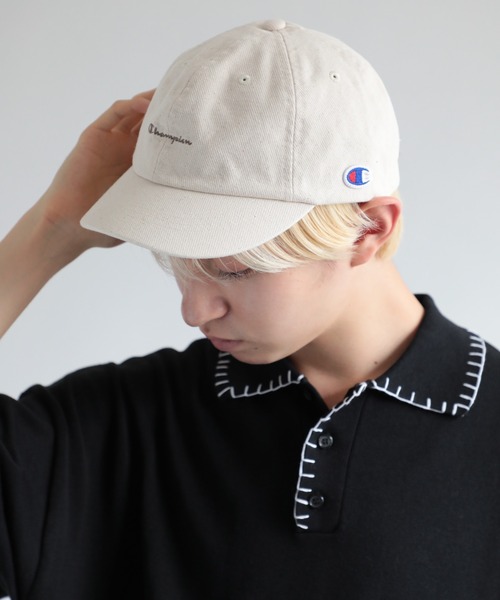 Champion(チャンピオン)の「【Champion】カツラギキャスキャップ(キャップ・メンズ・ブラック/ベージュ/アイボリー・FREE)」の1枚目の写真