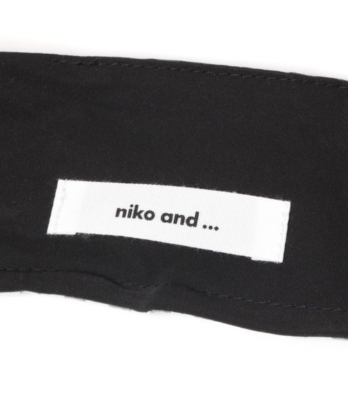 niko and...(ニコアンド)の「オリジナルアソートヘアターバン(ヘアバンド・レディース・ブルー/ピンク/グリーン/ブラック・FREE)」の8枚目の写真