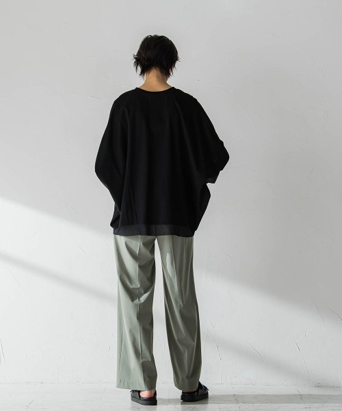 MAYSON GREY(メイソングレイ)の「ドルマンルーズプルオーバー(Tシャツ/カットソー・レディース・ホワイト/グレー/ブラック・M)」の12枚目の写真