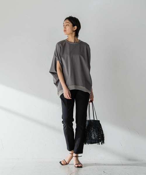 MAYSON GREY(メイソングレイ)の「ドルマンルーズプルオーバー(Tシャツ/カットソー・レディース・ホワイト/グレー/ブラック・M)」の17枚目の写真