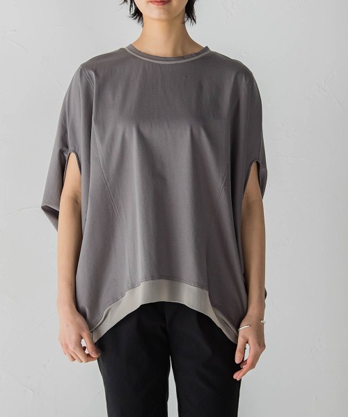 MAYSON GREY(メイソングレイ)の「ドルマンルーズプルオーバー(Tシャツ/カットソー・レディース・ホワイト/グレー/ブラック・M)」の22枚目の写真