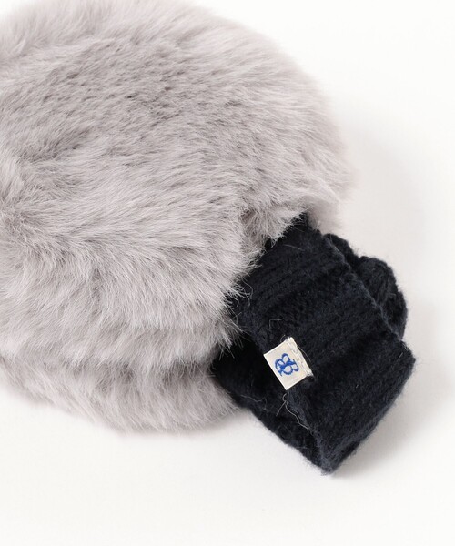 BEAMS BOY（ビームスボーイ）の「BEAMS BOY / フェイクファー イヤーマフ（イヤーマフ・レディース・オフホワイト/グレー/ブラック・ONE SIZE）」の7枚目の写真