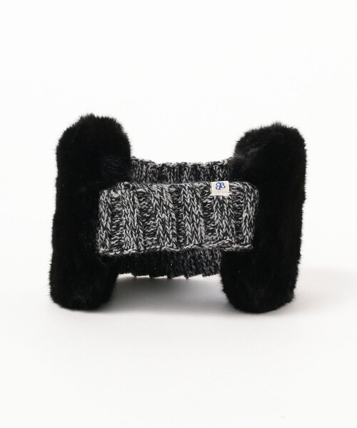 BEAMS BOY（ビームスボーイ）の「BEAMS BOY / フェイクファー イヤーマフ（イヤーマフ・レディース・オフホワイト/グレー/ブラック・ONE SIZE）」の9枚目の写真