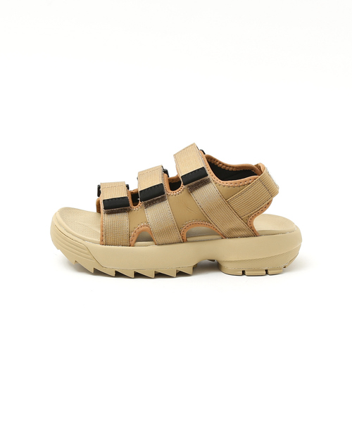 abahouse mavie（アバハウスマヴィ）の「Grand colony 3BELT SANDAL（その他シューズ・レディース・ブラック/ベージュ・L/M）」の4枚目の写真