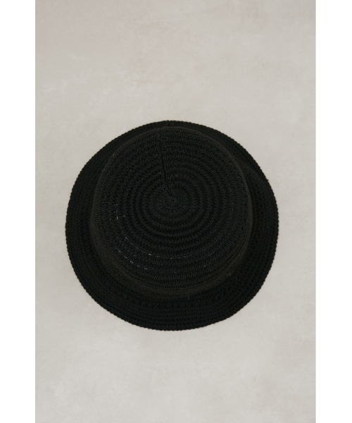 AZUL by moussy（アズールバイマウジー）の「スカシアミバケットハット（ハット・メンズ・ブラック/ホワイト・FREE）」の12枚目の写真