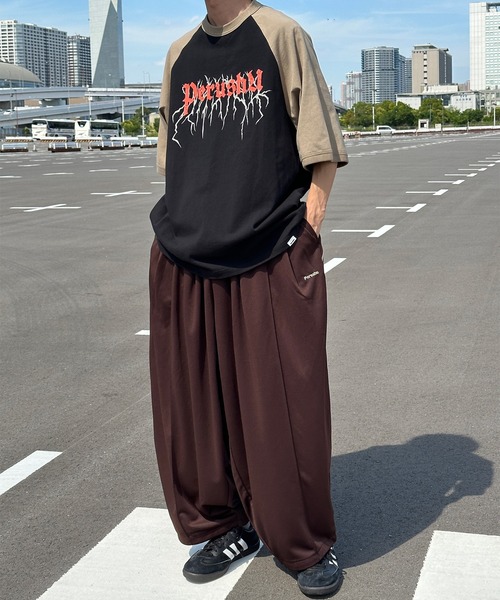 Perushu(ペルーシュ)の「ユーズドライクラグランTシャツ(Tシャツ/カットソー・メンズ・イエロー系その他/ブラック/その他・LARGE/MEDIUM)」の19枚目の写真