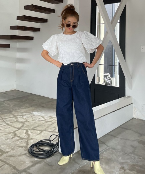 タックデニム（デニムパンツ）｜CHERI since1985（シェリ）の