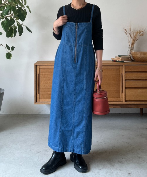 un dix cors（アンディコール）の「《2サイズ展開》デニムキャミ