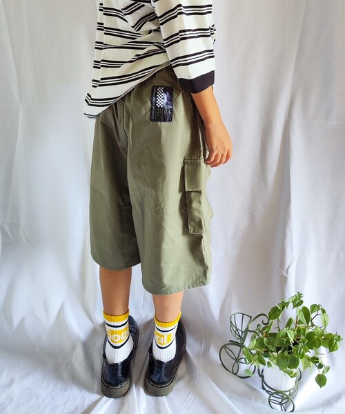 SHOO・LA・RUE（シューラルー）の「◆【110-140cm】ハーフカーゴパンツ（その他パンツ・キッズ・ブラック/カーキ・11/12/13/14）」の16枚目の写真